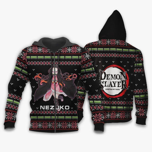 Divesart - Nezuko Kamado Pullover Weihnachts Demon Slayer Anime -Geschenk